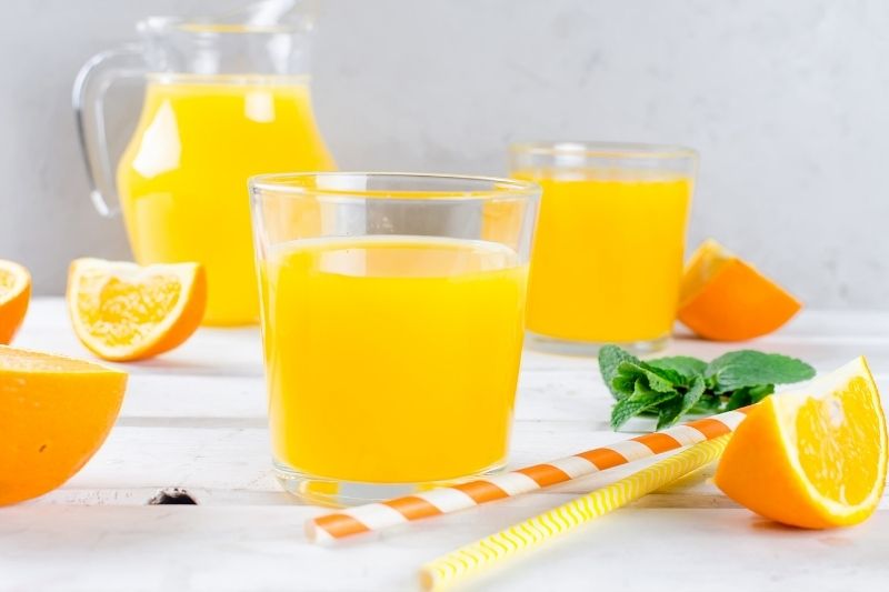 O suco de laranja reverte o processo de hipoglicemia